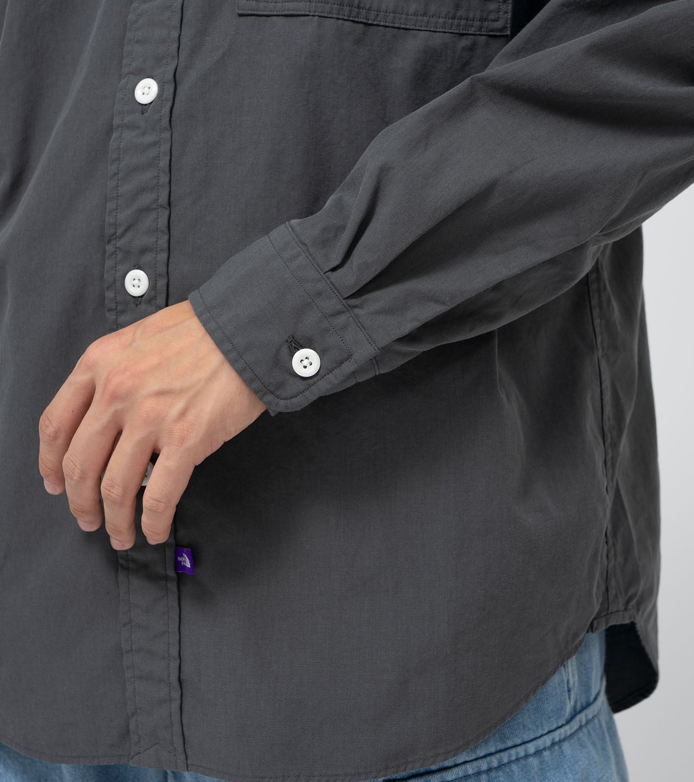 THE NORTH FACE PURPLE LABEL Mountain Hooded Shirt