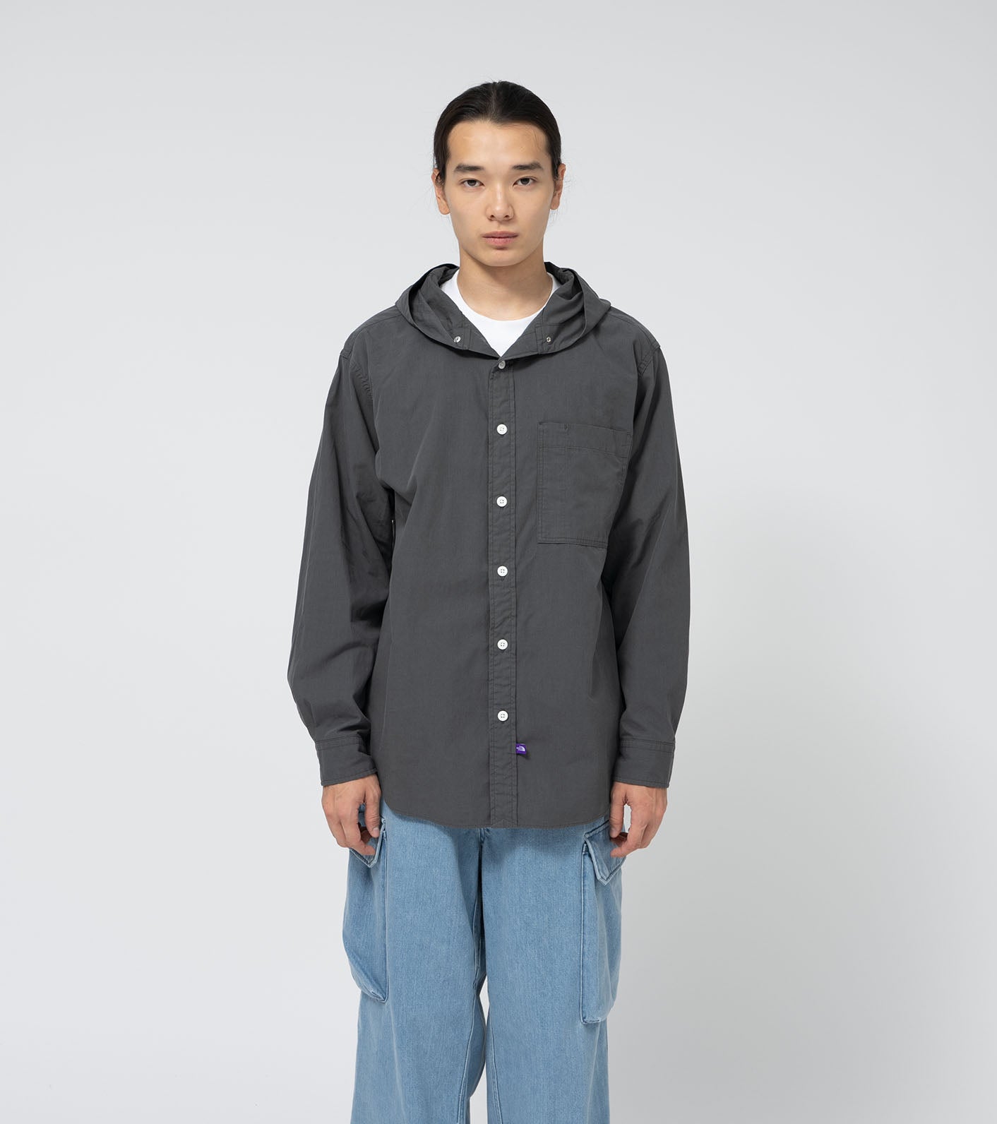 THE NORTH FACE PURPLE LABEL Mountain Hooded Shirt