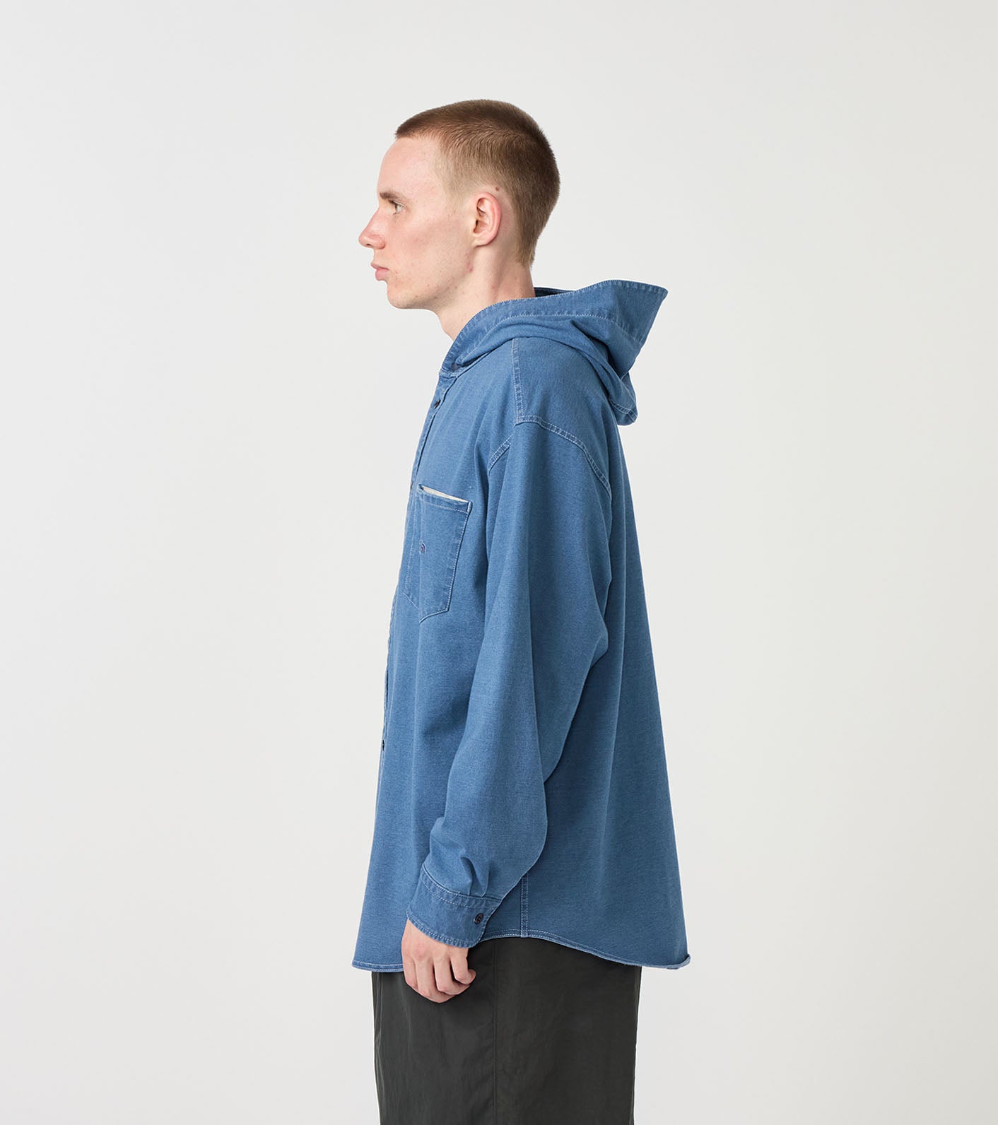 THE NORTH FACE PURPLE LABEL Mountain Hooded Shirt