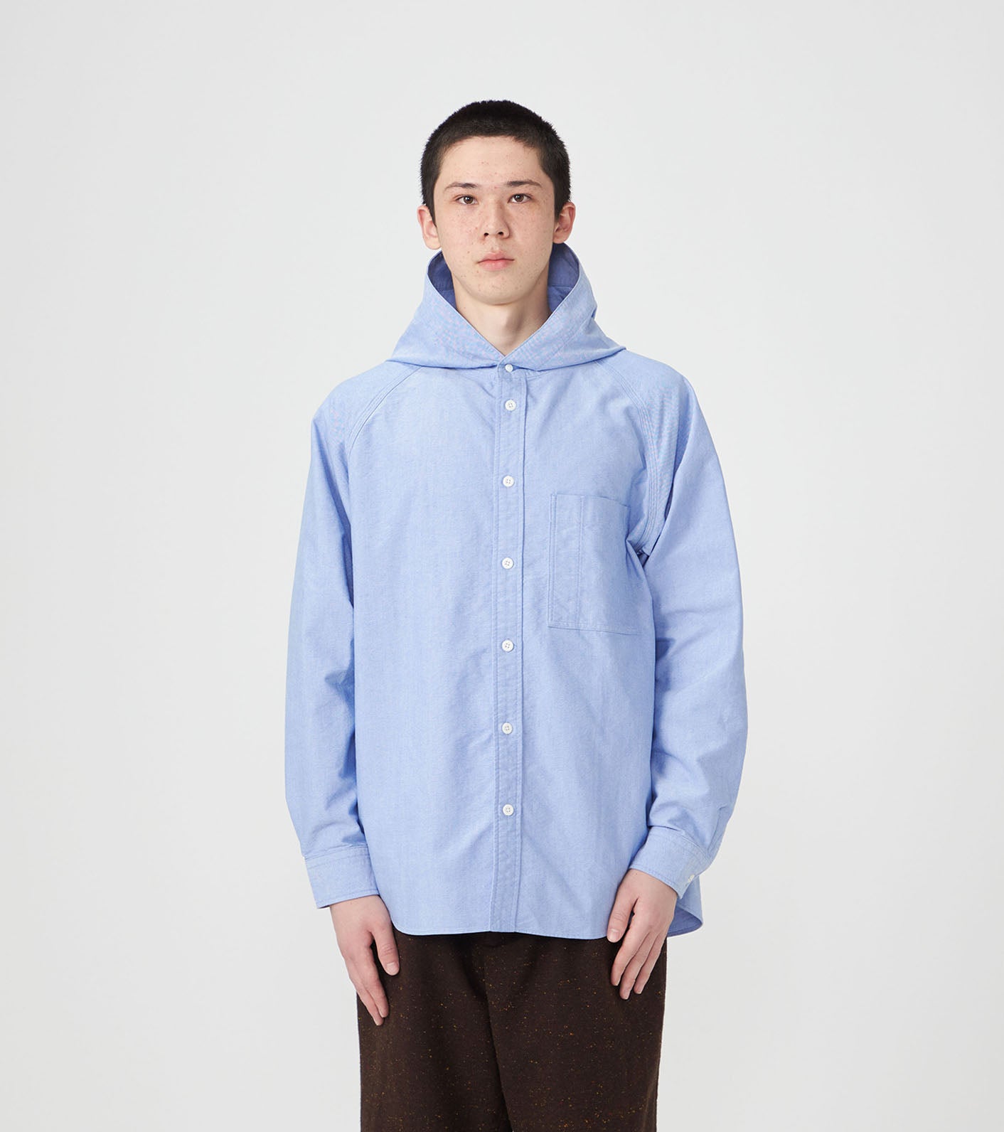 Purple Label Mountain Hooded Shirt