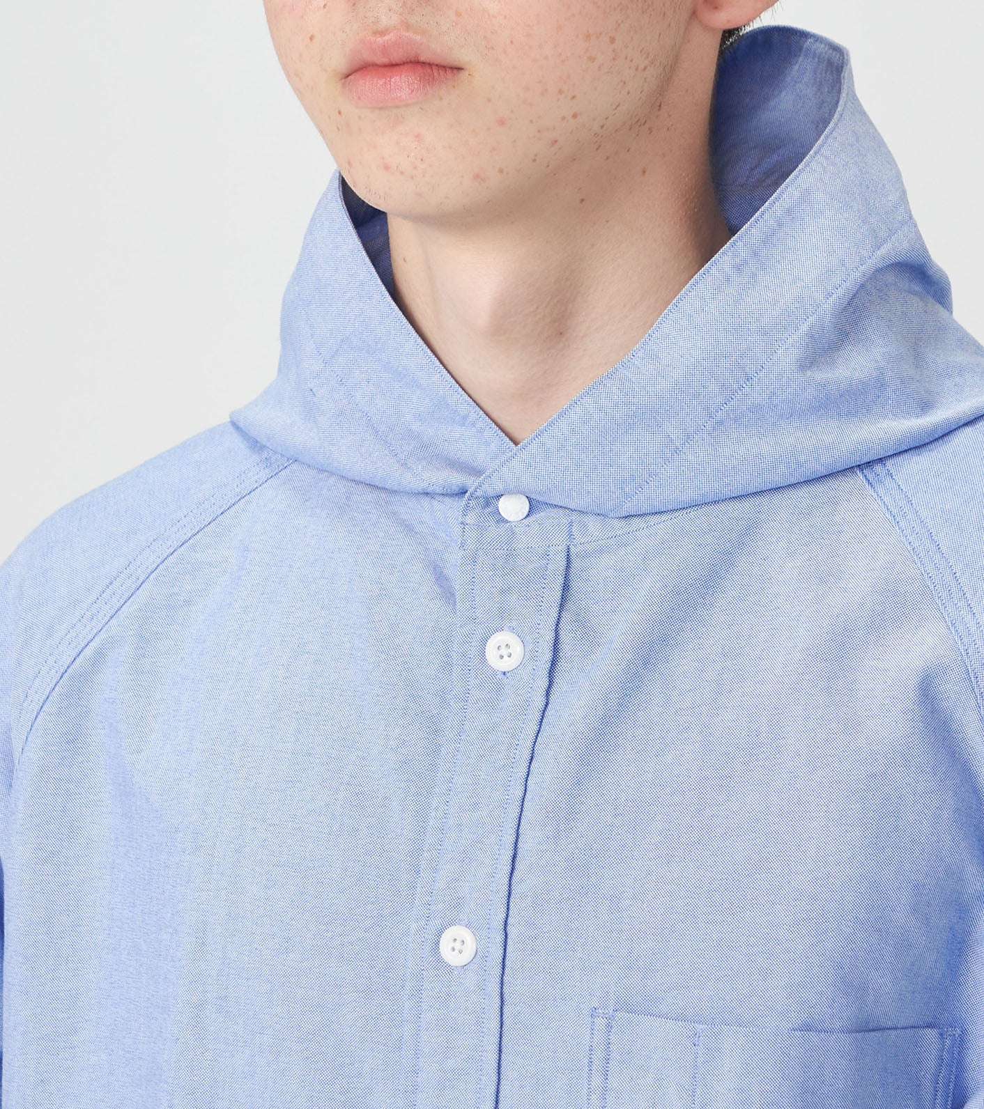 Purple Label Mountain Hooded Shirt