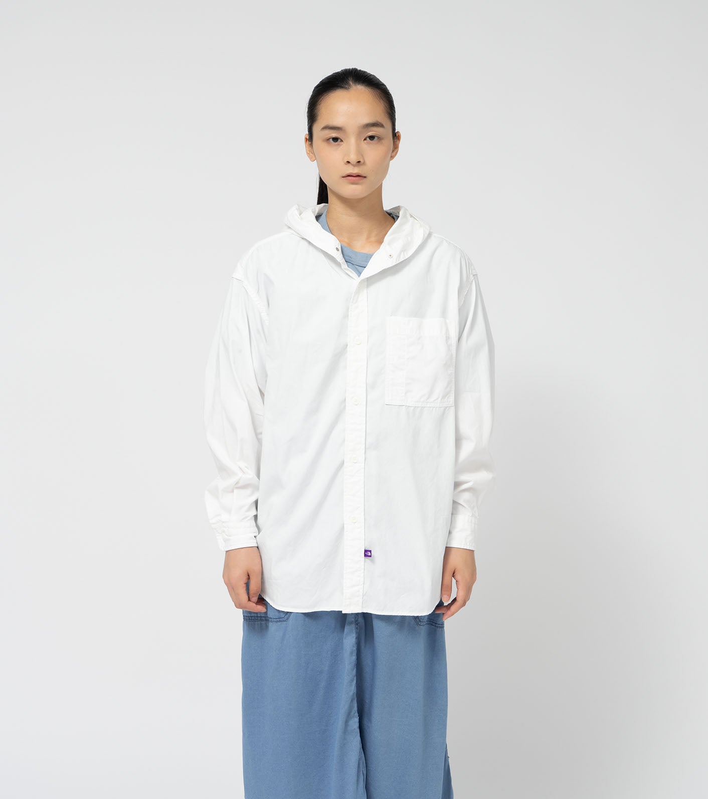 THE NORTH FACE PURPLE LABEL Mountain Hooded Shirt