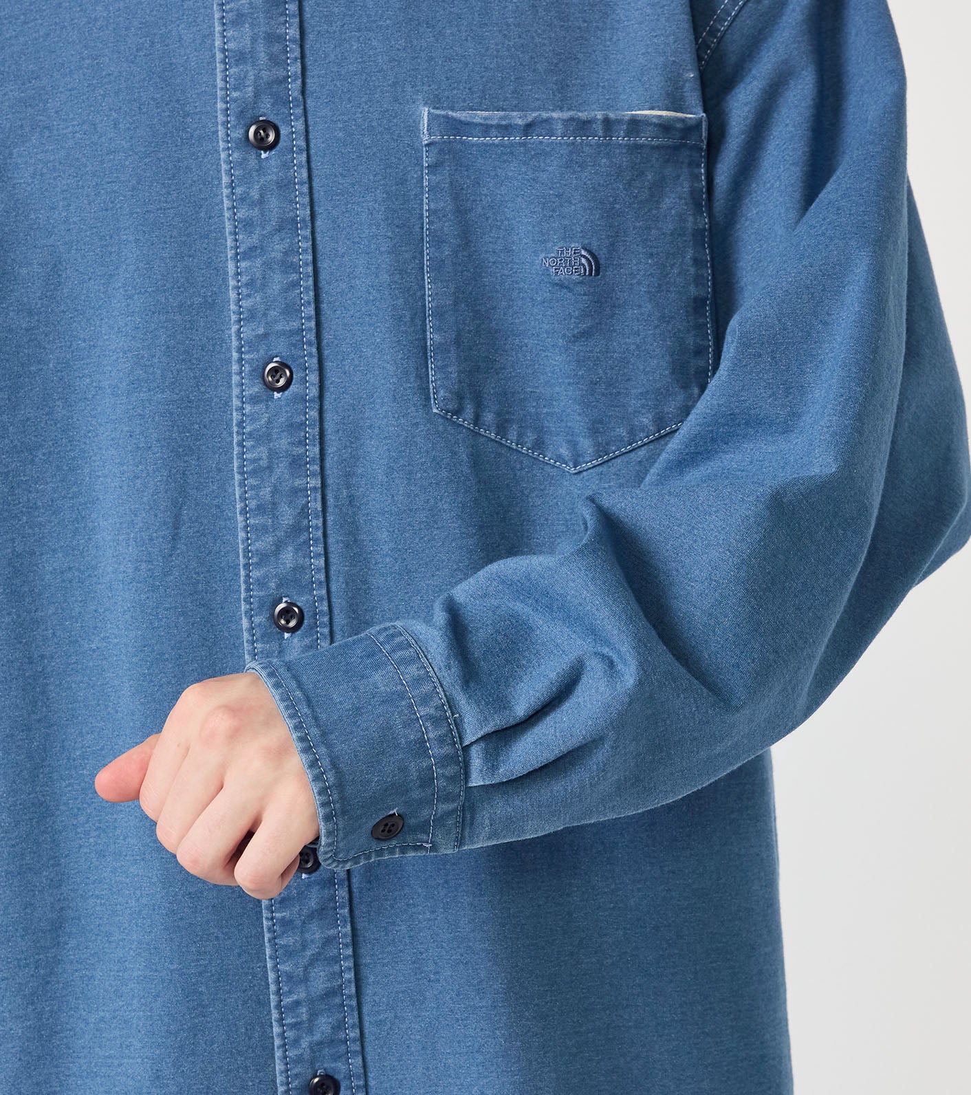 THE NORTH FACE PURPLE LABEL Mountain Hooded Shirt