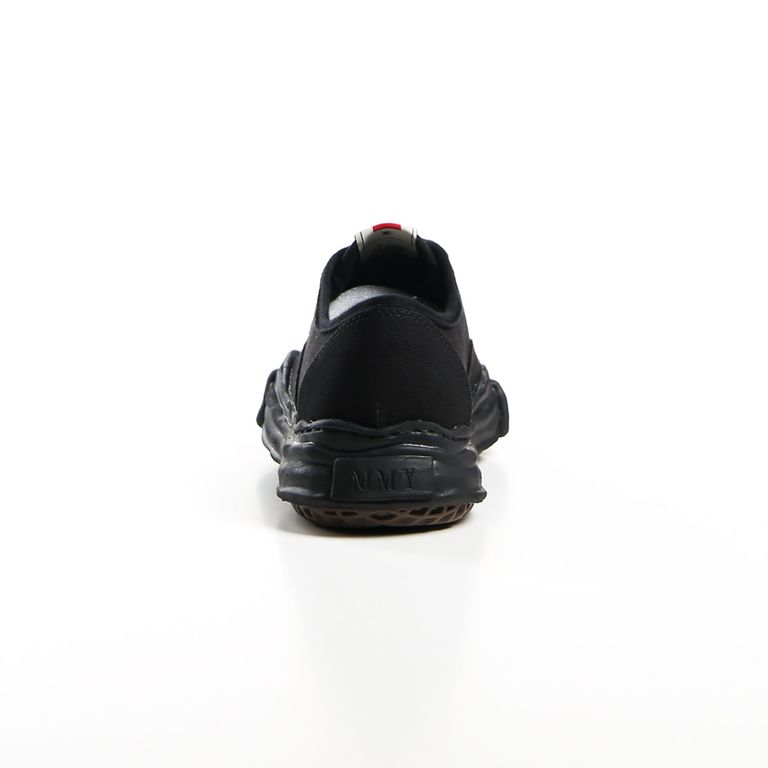 Maison MIHARA YASUHIRO BAKER Original Sole Canvas Lowtop Sneaker Black x Black