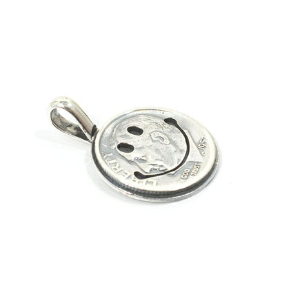 NORTH WORKS 10¢ Smile Coin Necklace N-009