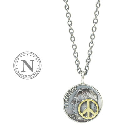NORTH WORKS 10￠Brace Point Pendant NECKLACE N-303