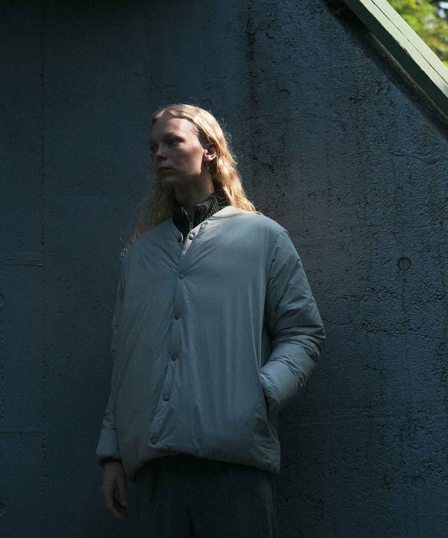 NANGA × URBAN RESEARCH AURORA No Collar Down Blouson