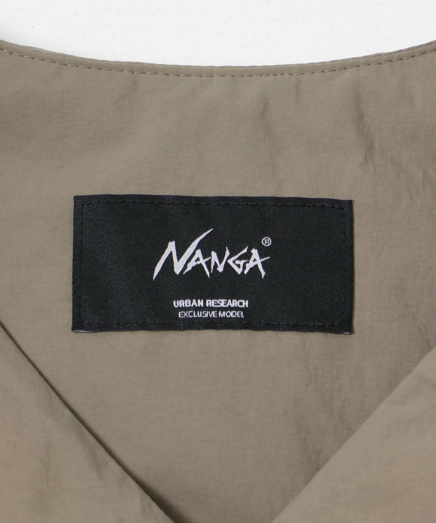 NANGA × URBAN RESEARCH AURORA No Collar Down Blouson