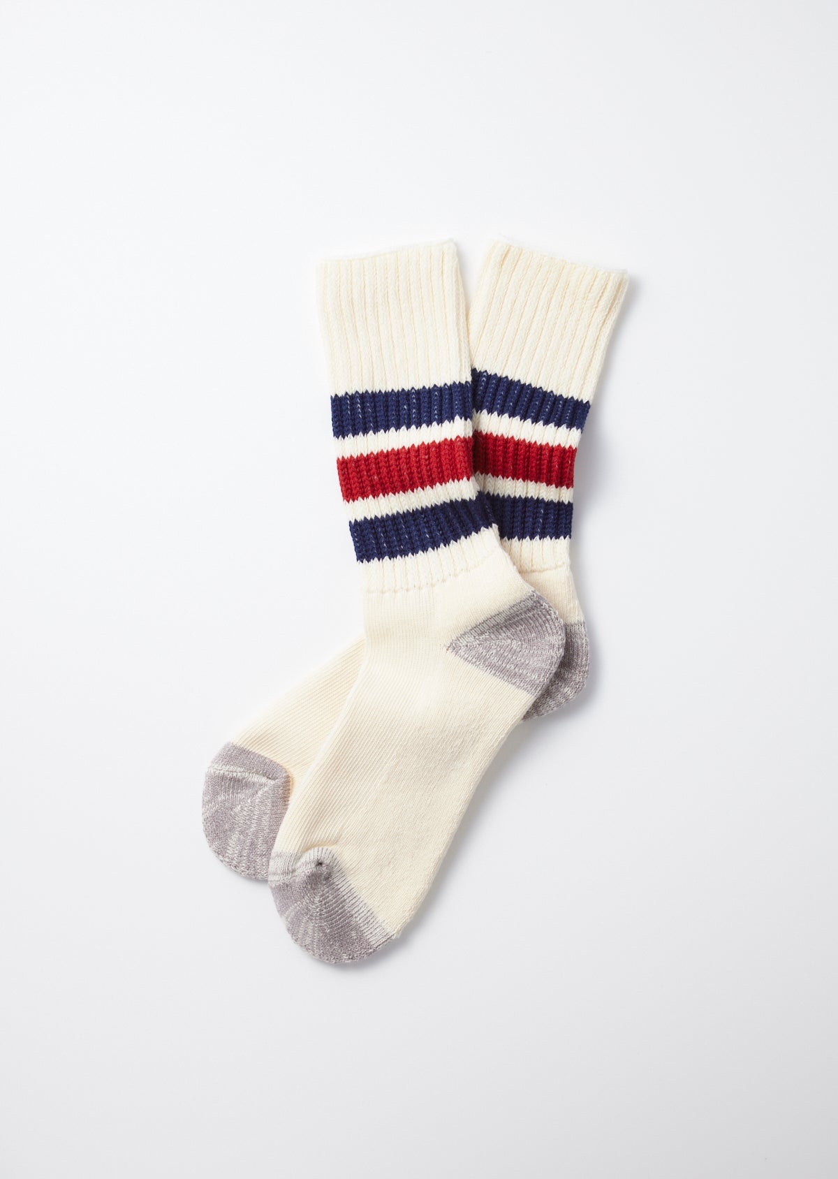 RoToTo COARSE RIBBED OLDSCHOOL CREW SOCKS