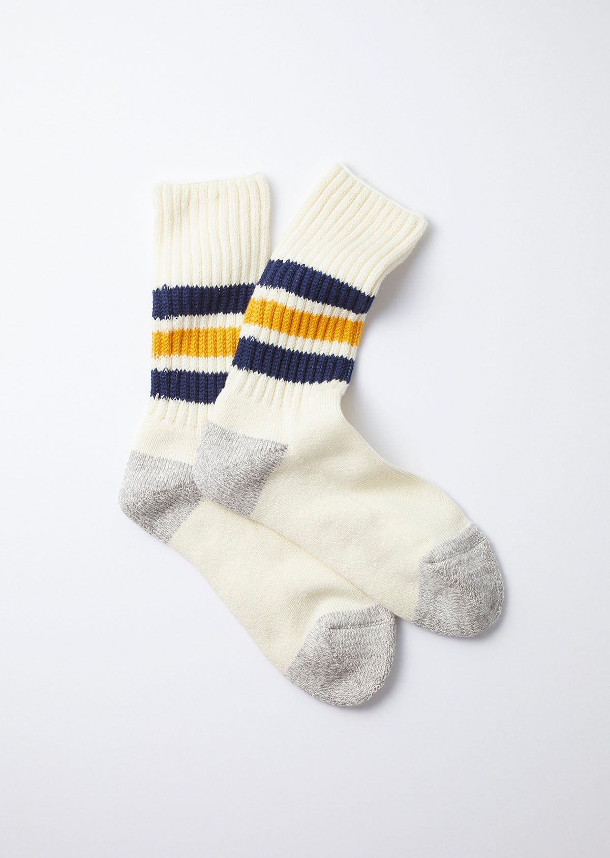 RoToTo COARSE RIBBED OLDSCHOOL CREW SOCKS