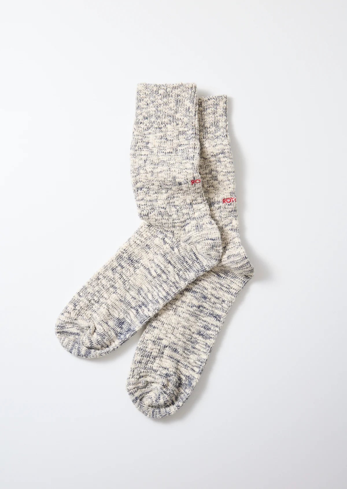 RoToTo ORGANIC COTTON SLUB CREW SOCKS