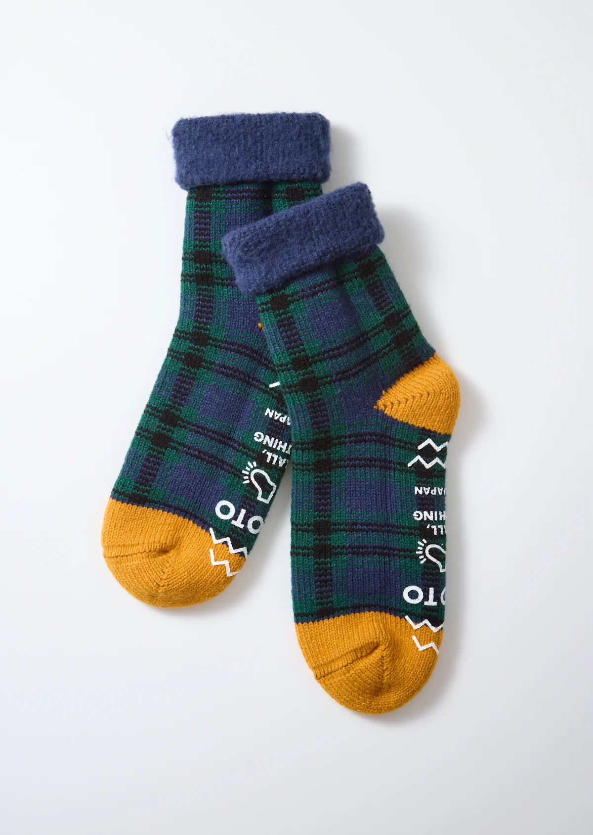 RoToTo COMFY ROOM SOCKS "CHECK"