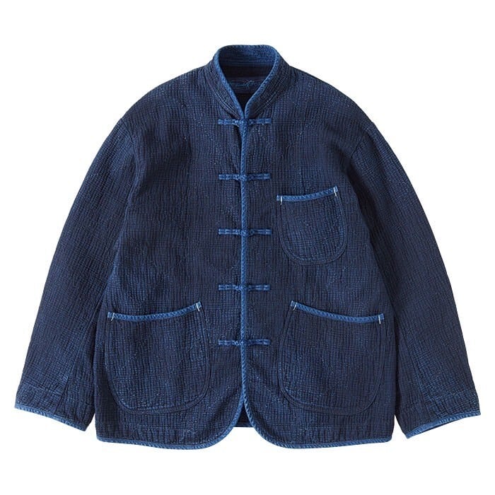 Porter Classic NEW SASHIKO LIGHT CHINESE JACKET