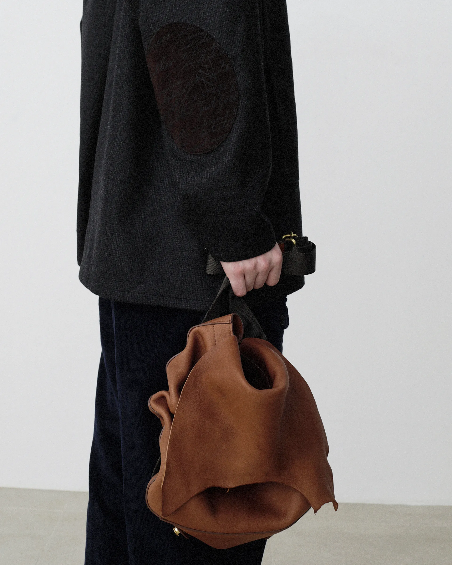 NICENESS D.MARTY Deer leather shoulder bag