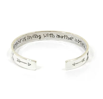 NORTH WORKS Inside Message Bangle TYPE Navajo N-217