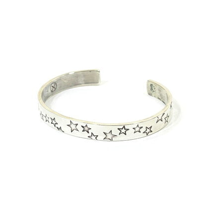 NORTH WORKS Star Stamped Bangle W-217