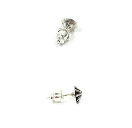 NORTH WORKS Concho Pierce Silver P-026