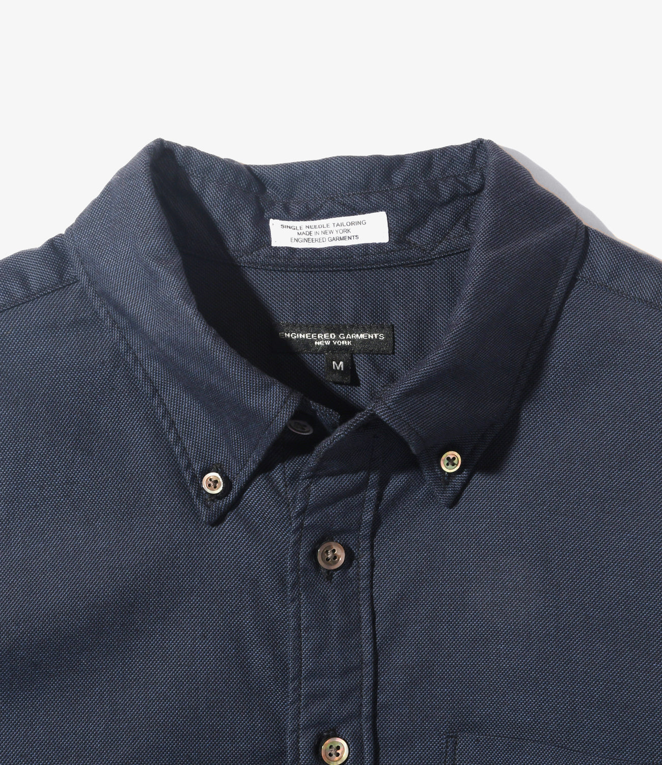 Engineered Garments 19C BD SHIRT - COTTON OXFORD TWILL