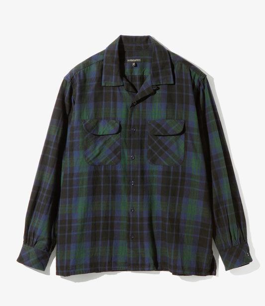 Engineered Garments CLASSIC SHIRT - COTTON FLANNEL