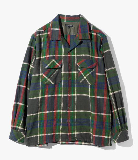 Engineered Garments CLASSIC SHIRT - HEAVY TWILL PLAID