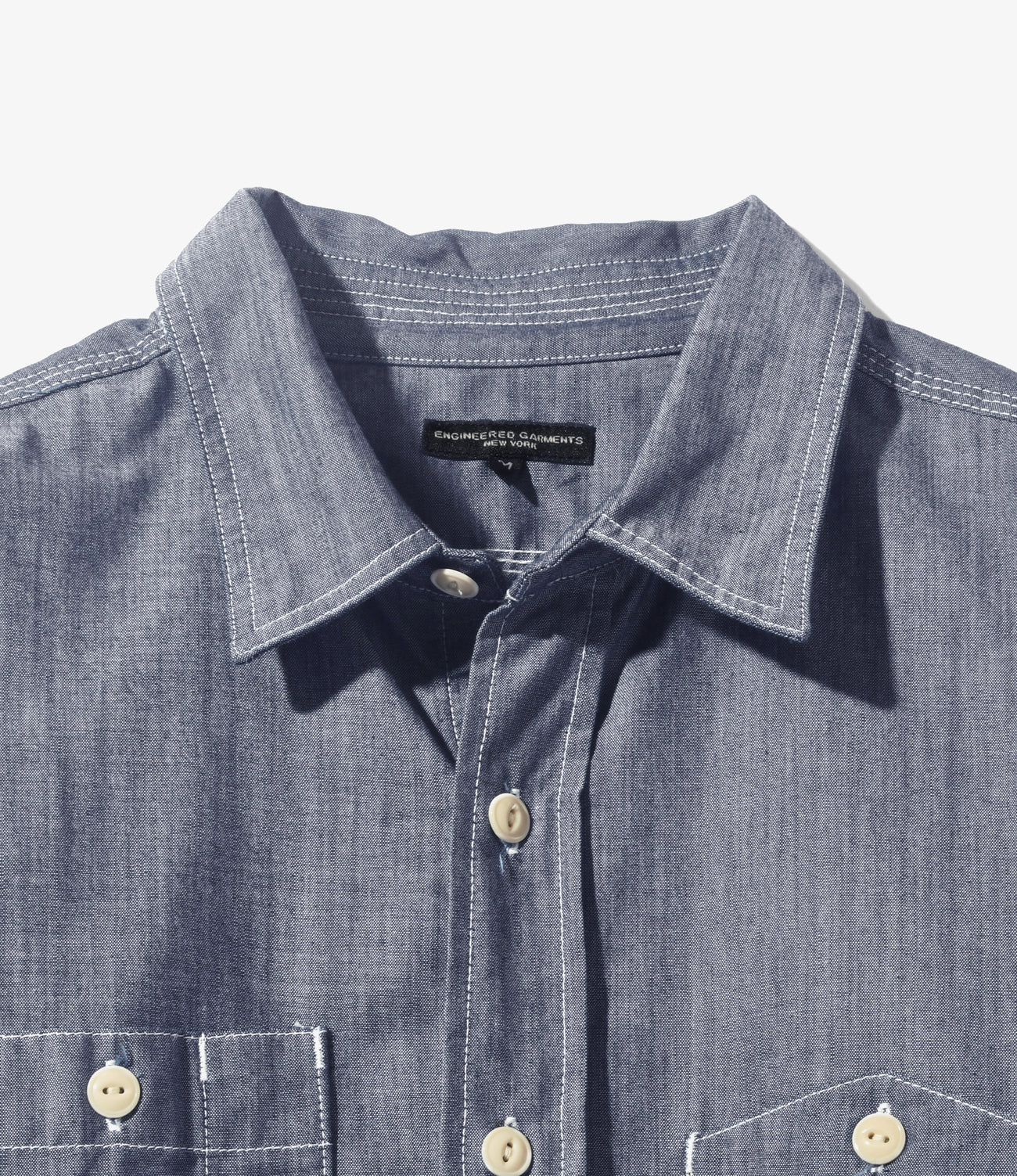 Engineered Garments Work Shirt - Chambray