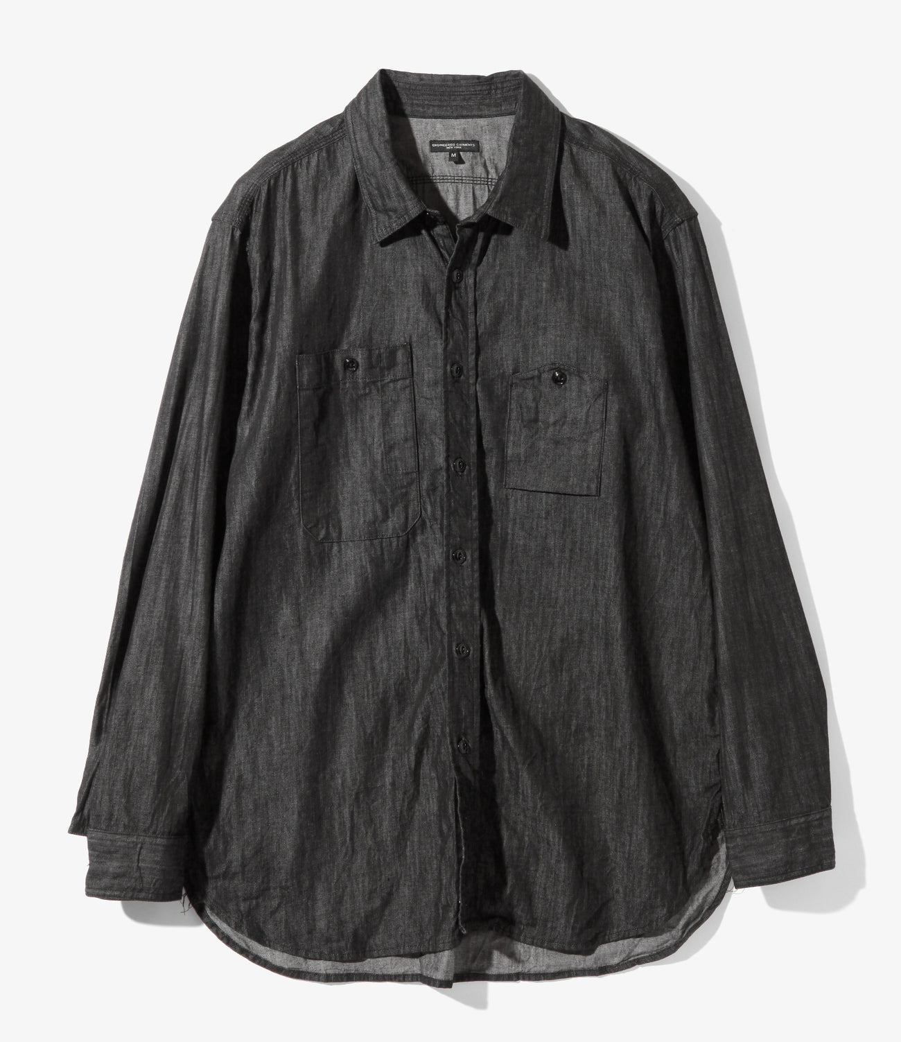 Engineered Garments Work Shirt - Cotton Denim Shirting