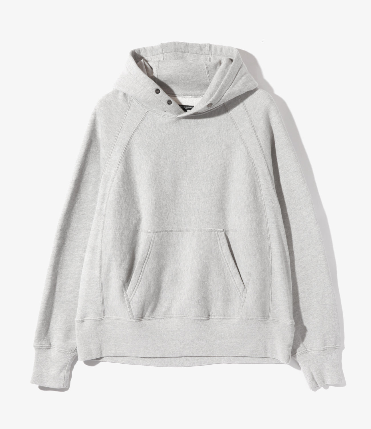 Engineered Garments RAGLAN HOODIE - CP HEAVY FLEECE