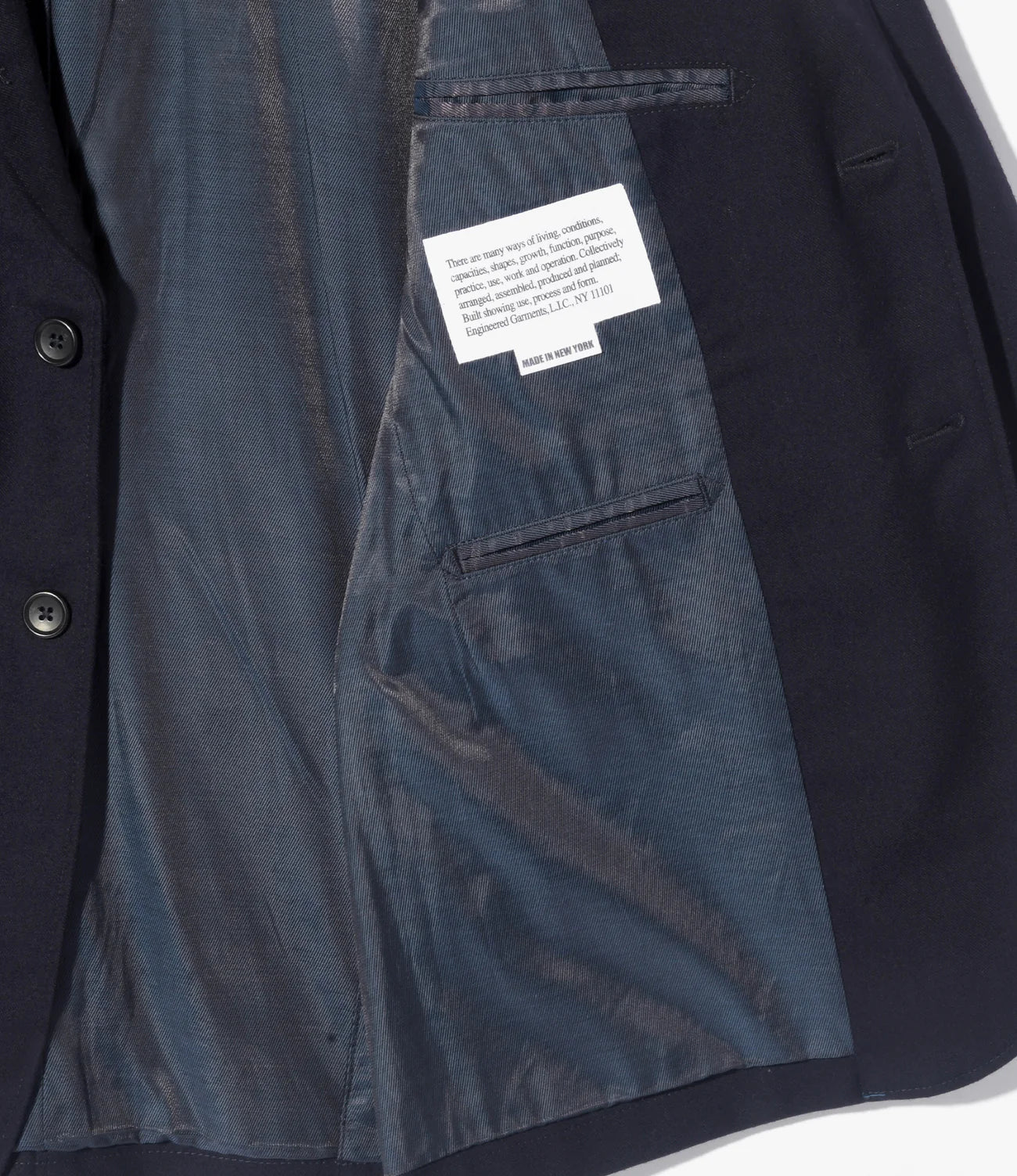 Engineered Garments Andover Jacket - Wool Uniform Serge