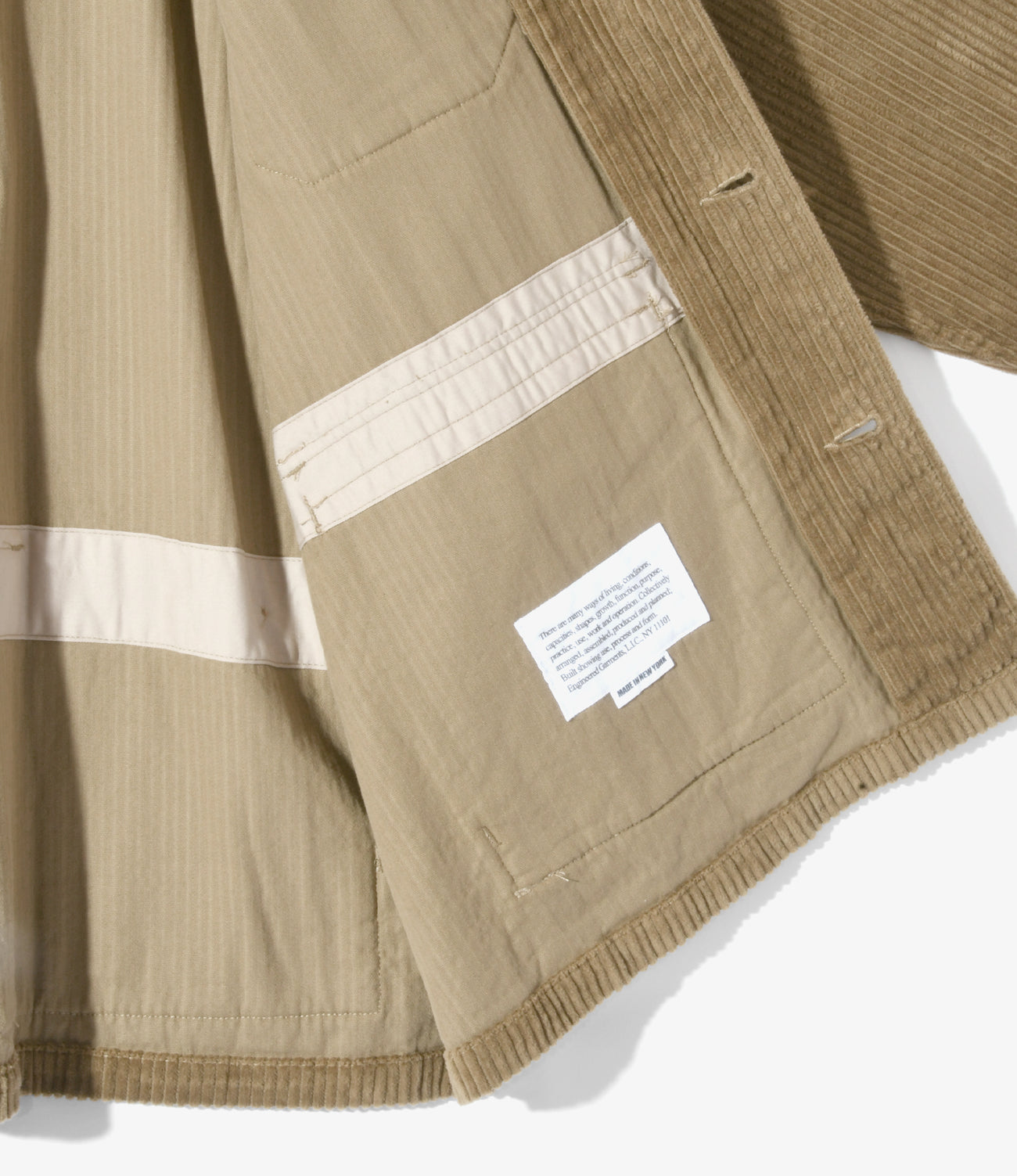 Engineered Garments Suffolk Shirt JK - 4.5W Corduroy