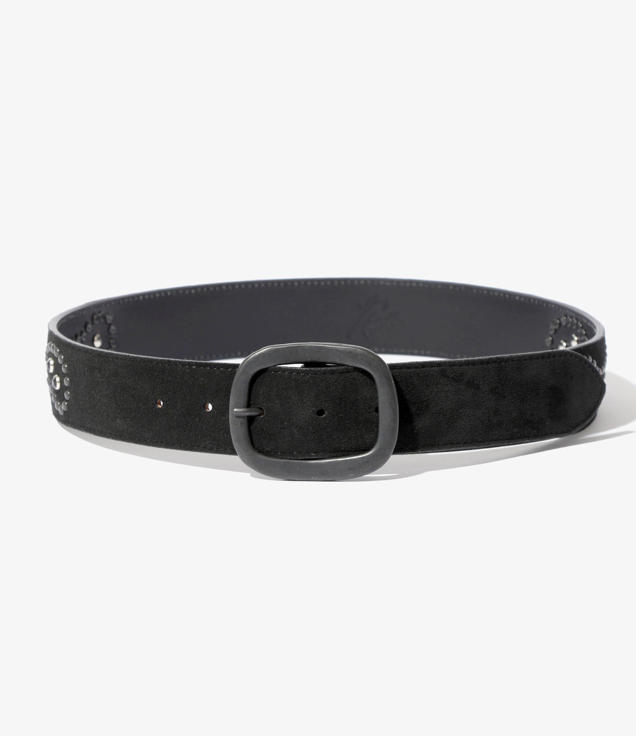 Needles Paisley Studs Belt - Suede Lthr.