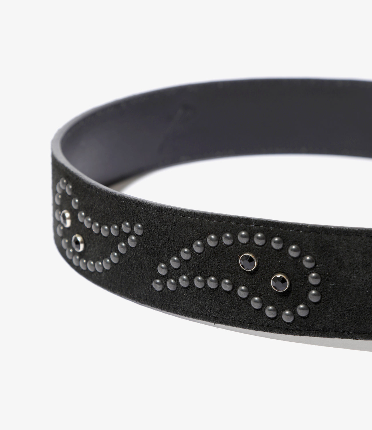 Needles Paisley Studs Belt - Suede Lthr.