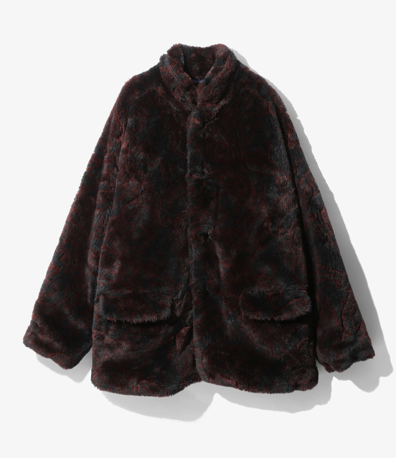 Needles S.C. CAR COAT - FUR / PAISLEY – unexpected store