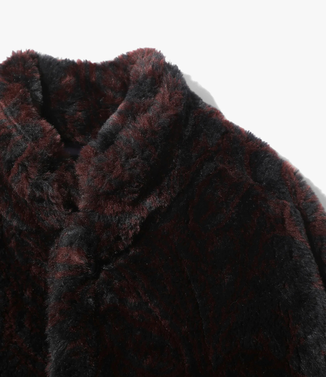 Needles S.C. CAR COAT - FUR / PAISLEY