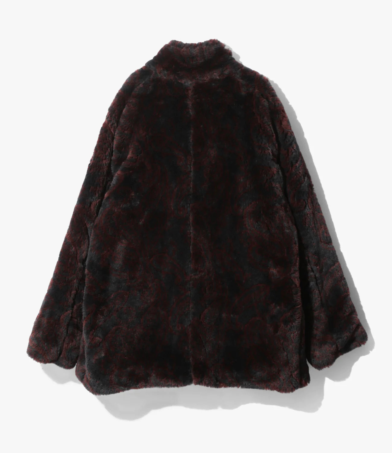 Needles S.C. CAR COAT - FUR / PAISLEY