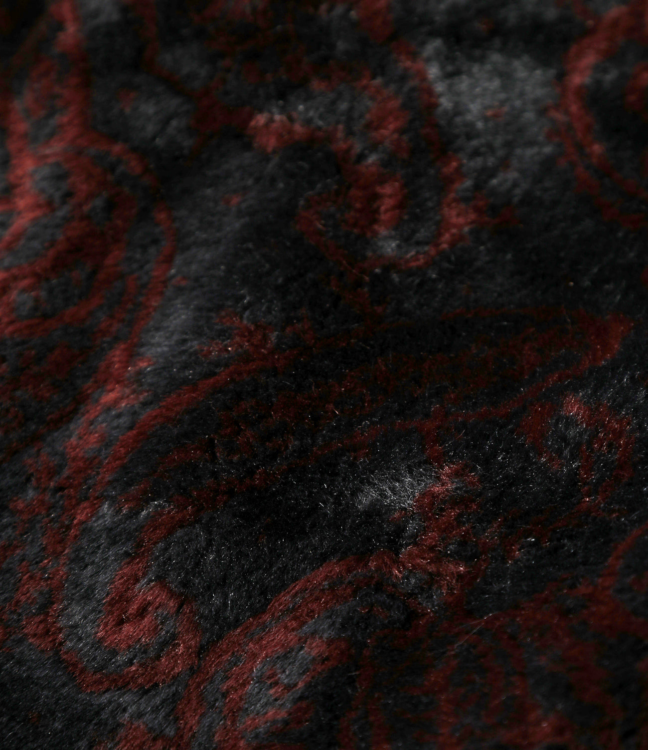 Needles S.C. CAR COAT - FUR / PAISLEY