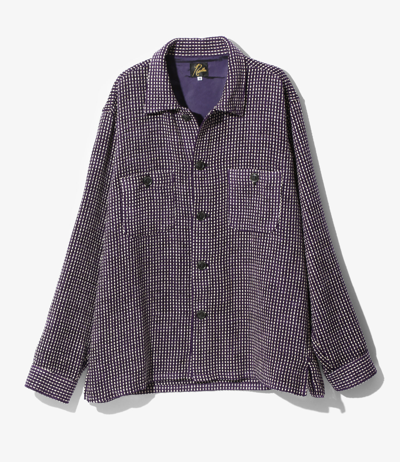 Needles Smokey Shirt - AC/PE/W Mall Cloth