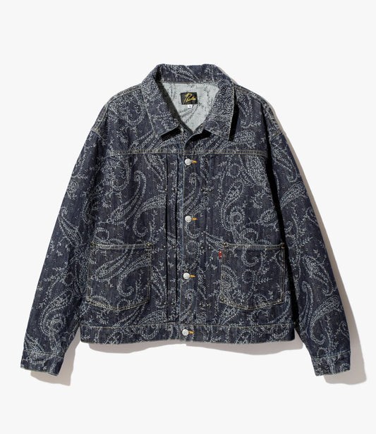 Needles M.W. JEAN JKT - 13OZ DNM/PAISLEY JQ.