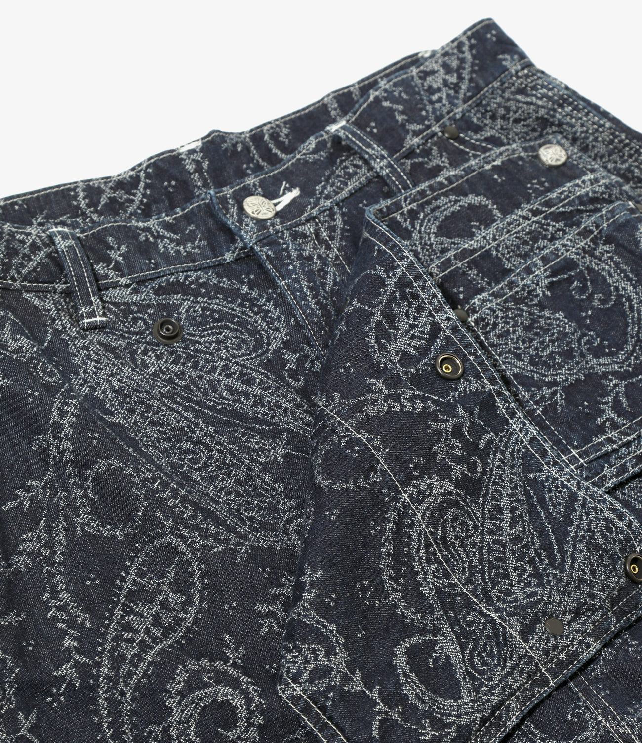 Needles Apron Pant - 10oz Denim / Paisley Jq.