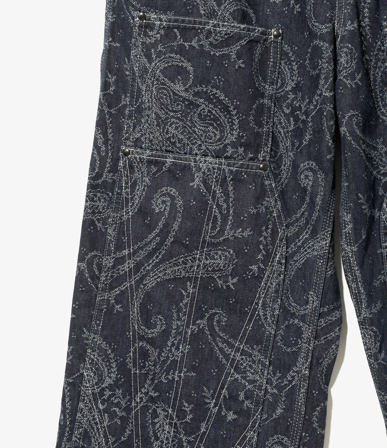 Needles Apron Pant - 10oz Denim / Paisley Jq.