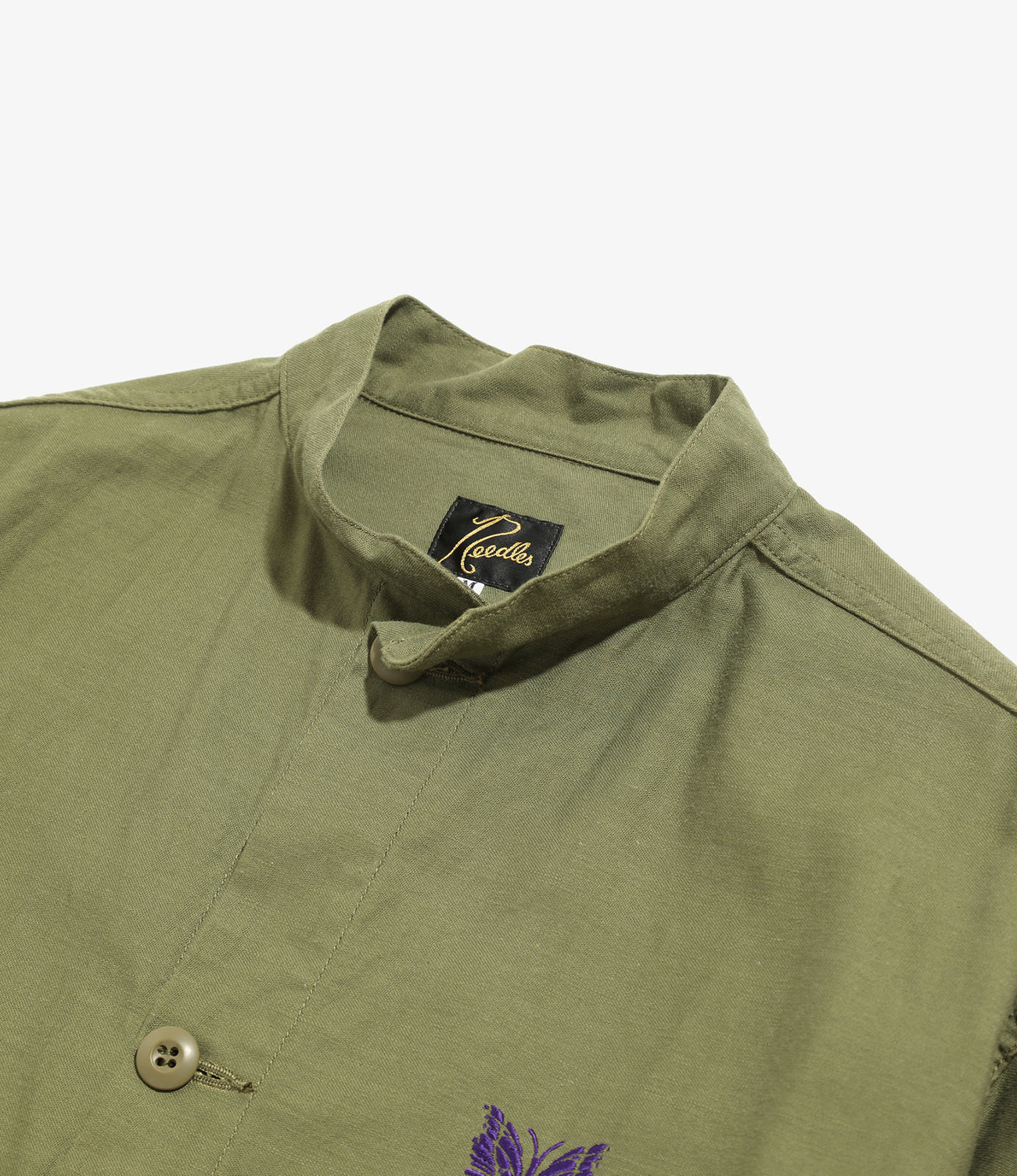 Needles S.C. ARMY SHIRT - BACK SATEEN – unexpected store