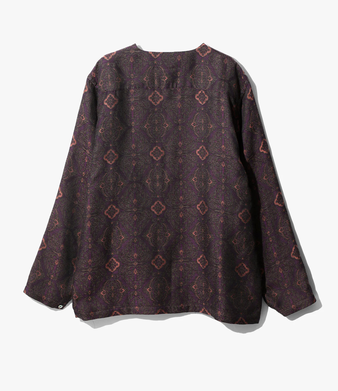 Needles V NECK SHIRT - PE/R/W ARABESQUE JQ.