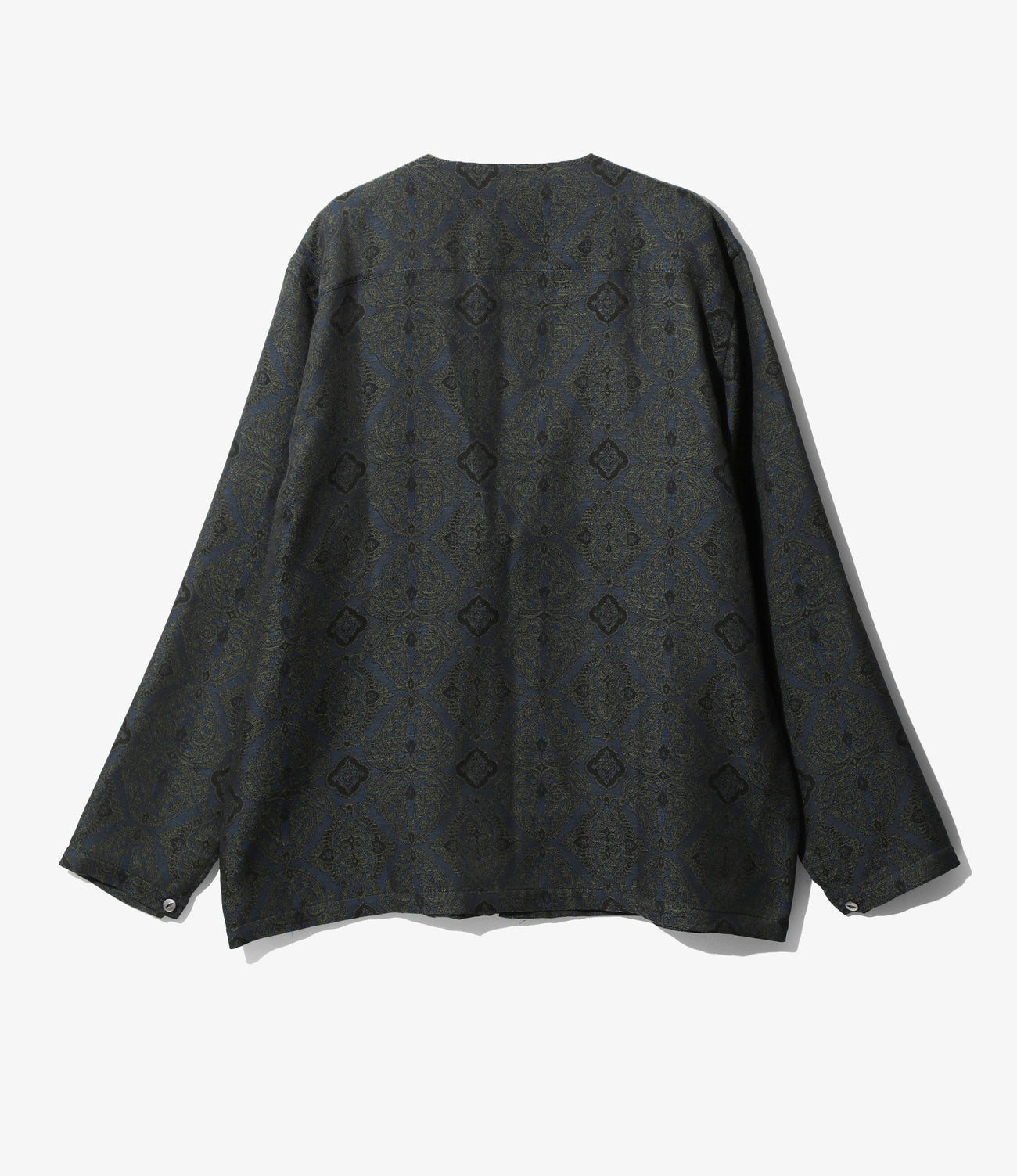 Needles V NECK SHIRT - PE/R/W ARABESQUE JQ.