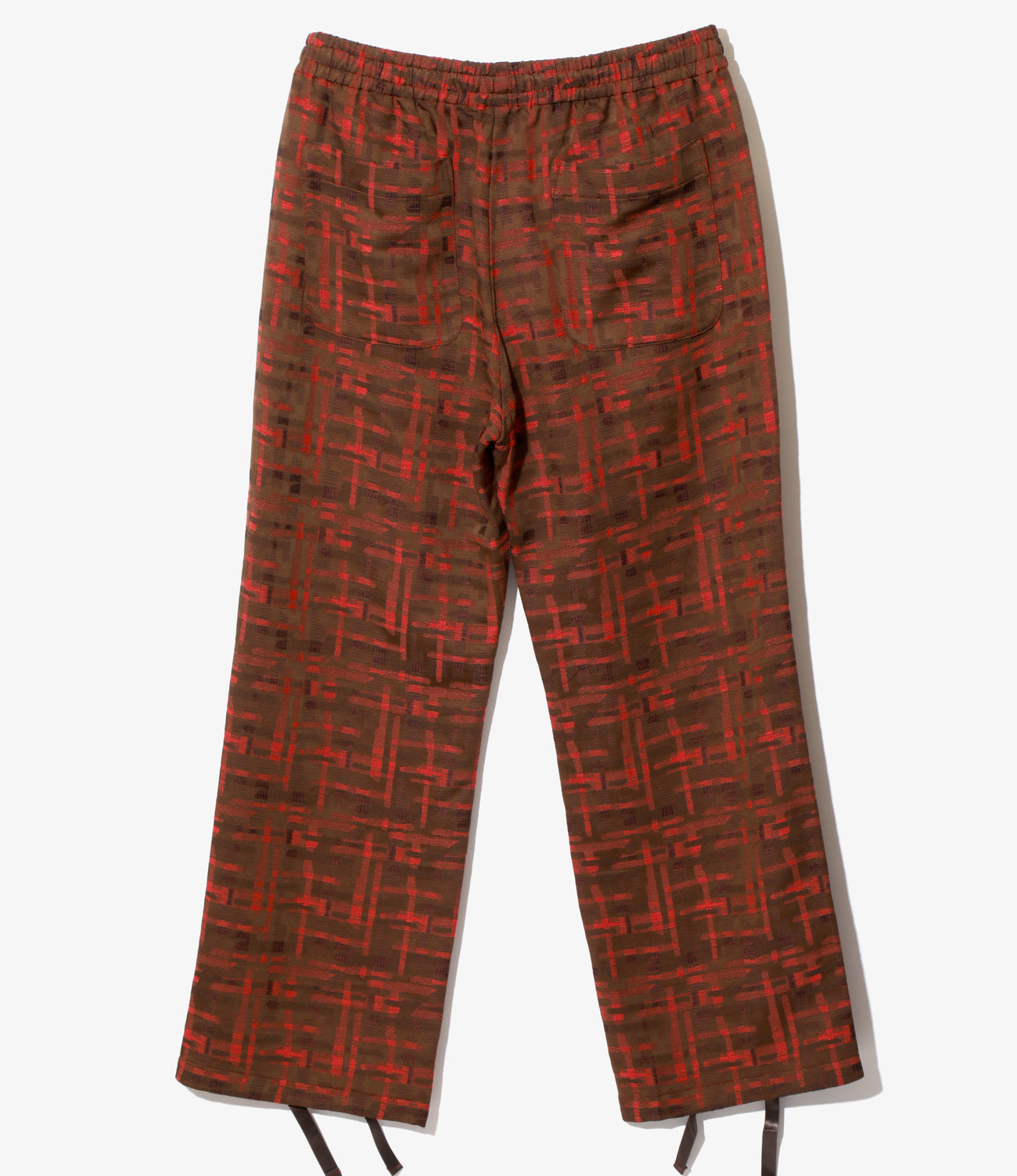 Needles STRING EASY PANT - ABSTRACT JQ.