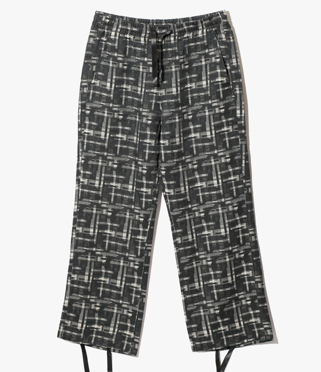 Needles STRING EASY PANT - ABSTRACT JQ.