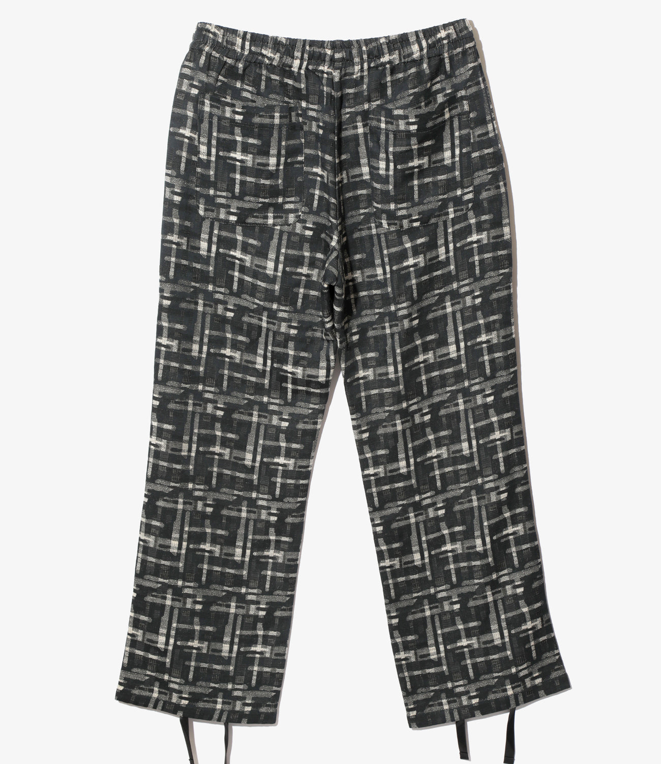 Needles STRING EASY PANT - ABSTRACT JQ.