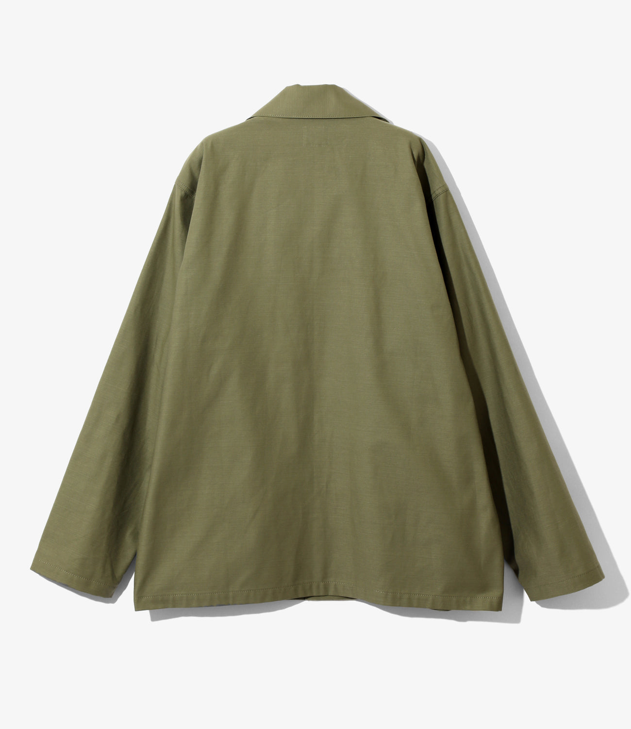 Needles L/S FATIGUE SHIRT - BACK SATEEN