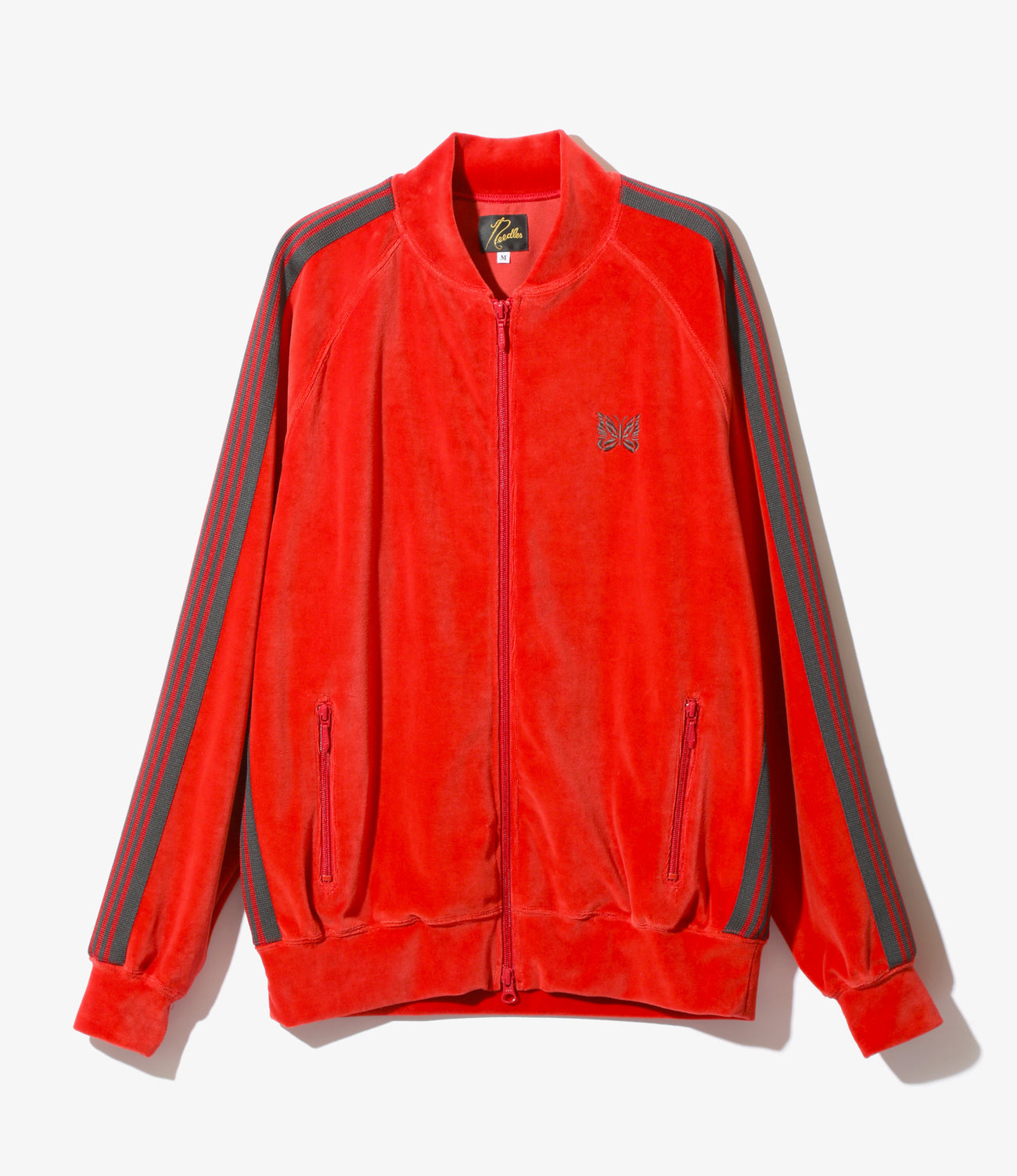 Needles R.C. TRACK JACKET - C/PE VELOUR