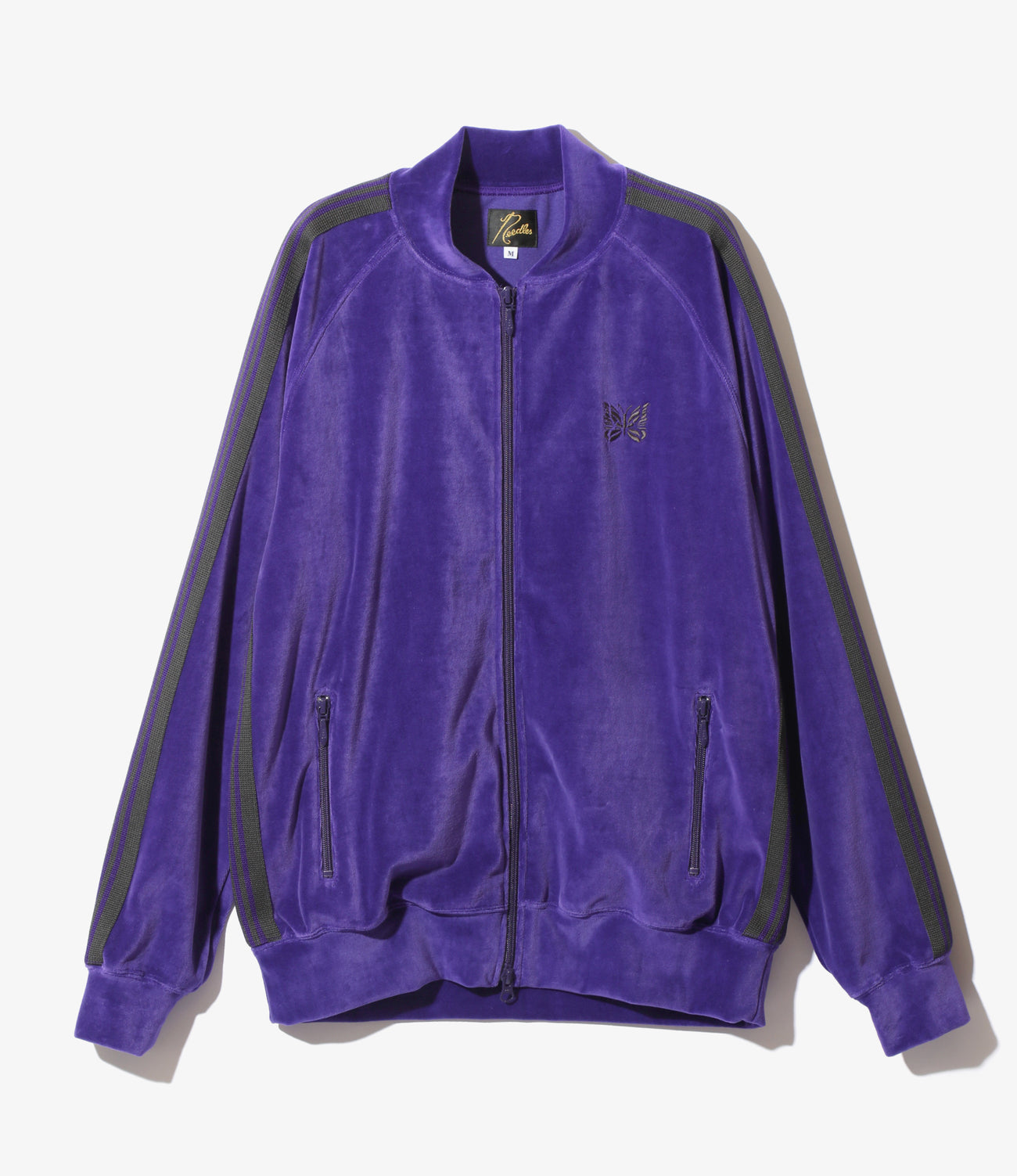 Needles R.C. TRACK JACKET - C/PE VELOUR – unexpected store