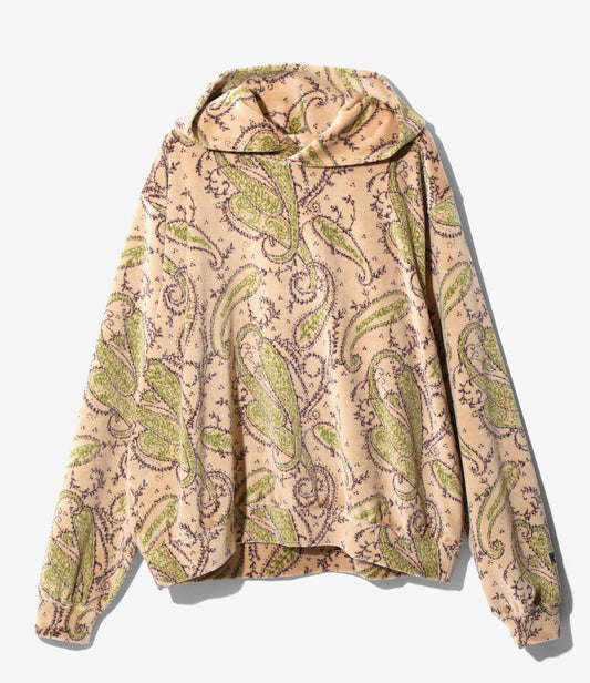 Needles Classic Hoody - Paisley Velour Jq.