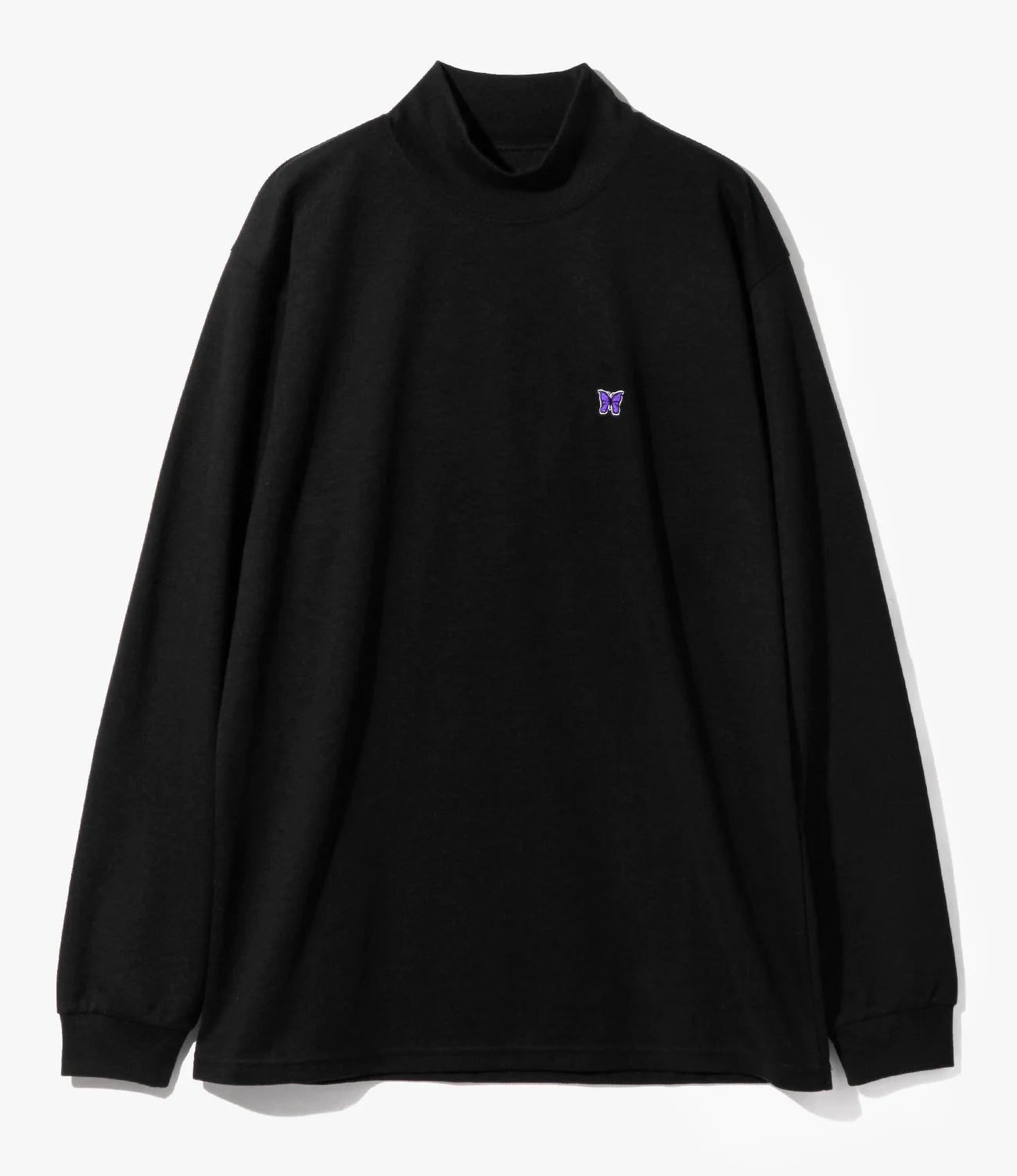 Needles L/S Mock Neck Tee - Poly Jersey